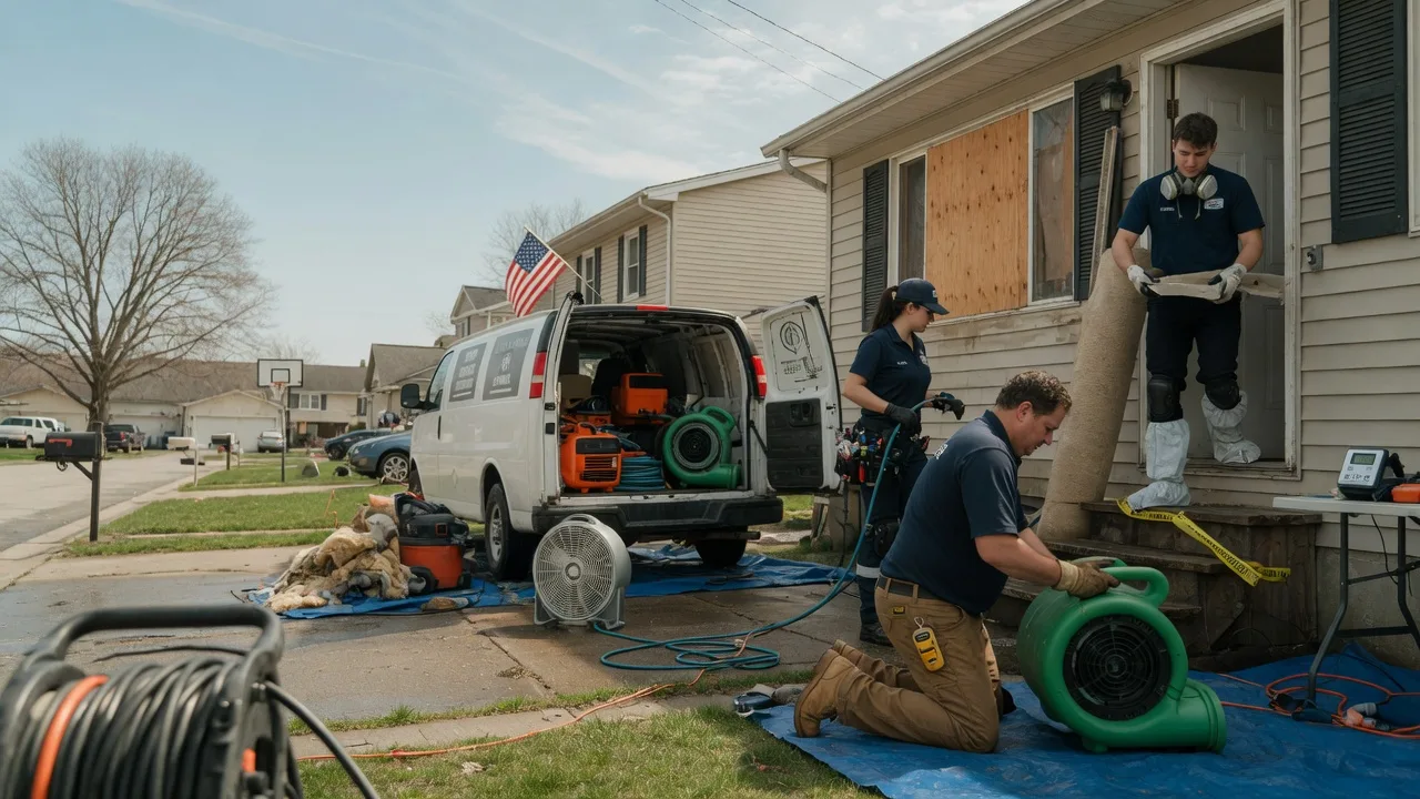 Water Damage Restoration in Rockford, MI near me